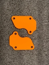 Chevy LS Engine Water Pump Cover / Block Off Plate (Orange)