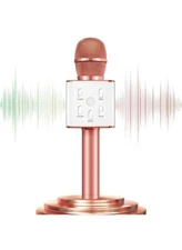 Mockins Portable Wireless Bluetooth KARAOKE MICROPHONE Black Holiday Gift kids