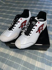 Ringor  diamond Bandit  woman size 13 Pitching Toe White/red nib Softball Cleats