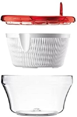 Centrifuga Per Insalata Guzzini Kitchen Active - Design Italiano, Ø22 Cm, Alta Velocità - Foto 8