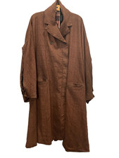 Rundholz Rust Cloud Coat With Sleeve Detail M