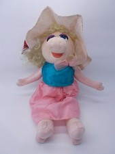 Vintage Jim Henson 19" Miss Piggy With Large Hat and Sun Dress Southern Belle