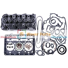 Complete Cylinder Head with Full Gasket Kit for Kubota D1005 Engine