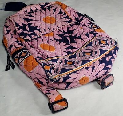 Vera Bradley daisy daisy small backpack! Vera Bradley Blue Green Small Backpack Daisy Print  main image 3