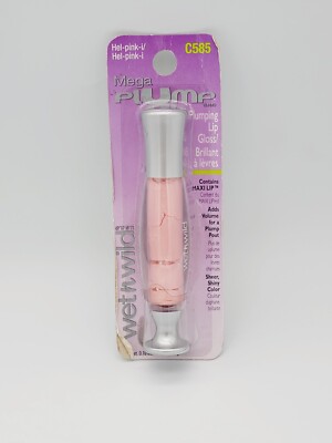 Wet n Wild Mega Plump Plumping Lip Gloss -C585 Hel-pink-i