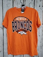 LZ NFL Apparel Youth Large Denver Broncos Short Sleeve Tee Shirt T-Shirt NEW
