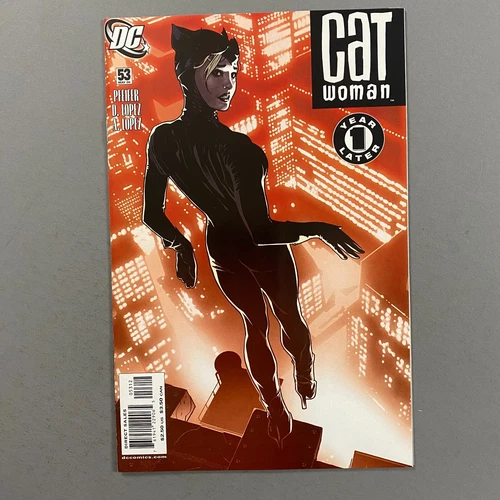 CATWOMAN 53 2ND PRINTING ADAM HUGHES COVER ART (2006, DC COMICS)