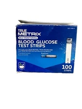 Nipro Diagnostics true Metrix Blood Glucose Test Strips -ONLY 50.  Sealed Bottle