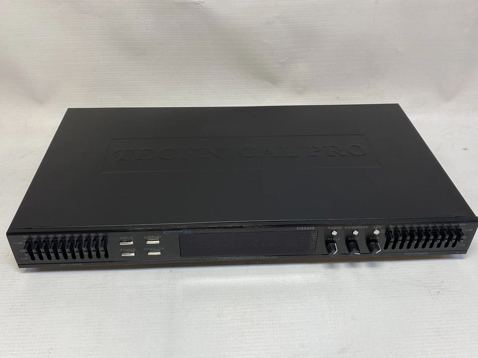Technical Pro EQ5400 Dual 10-Band Equalizer - Image 2 of 4