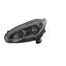 Peugeot 208 Headlight 2015-2019 Black Inner Projector DRL LED Passenger Side