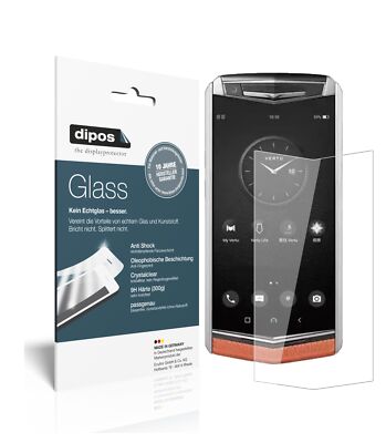 2x Schutzfolie für Vertu Aster P - Anti-Shock 9H Folie Glass Kunststoffglas