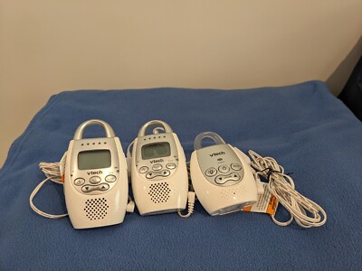 VTech DM221-2 Digital Audio Baby Monitor with Two Parent Units