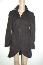 Veste mi-longue dos REDINGOTE Imperméable PROMOD Trench Coat Martingale 36 Noir