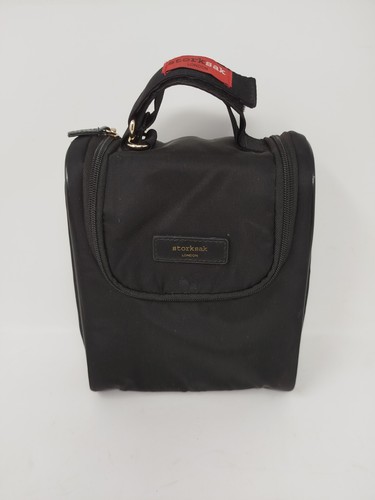 Small Storksak Baby Changing Bag Accessory Pack 19x 23x 10cm- Black & Gold- VGC - Picture 2 of 7
