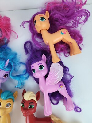 My Little Pony G5 6” brushable Mane 6 A New Generation Shining
