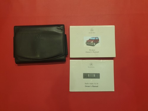 Mercedes M Class Owners Manual Handbook Audio Book Wallet Pack 1999 - Picture 2 of 6