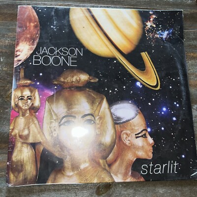 Jackson Boone    Starlit 2014 Press Limited Edition Clear/Bubblegum Sealed! LP