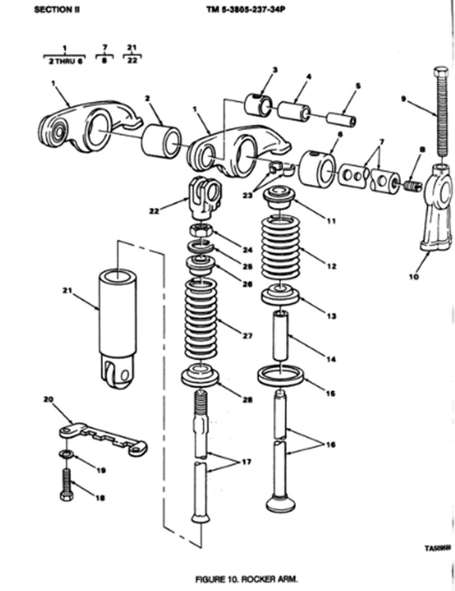 Vintage Detroit Diesel - Engine Valve Seat Insert - P/N: 5131096  