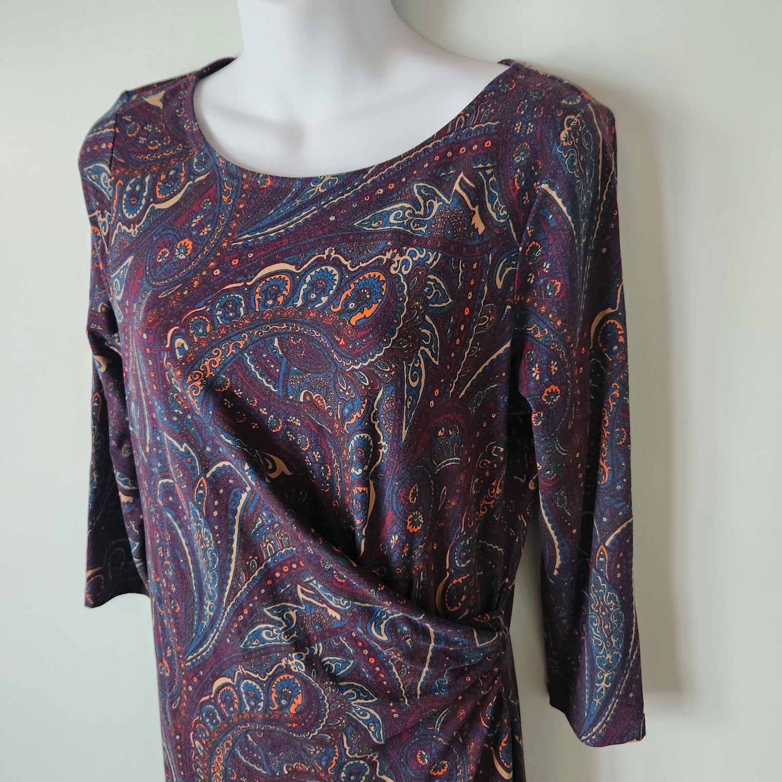 TALBOTS Women’s Medium Pullover Stretch Jersey Pa… - image 2