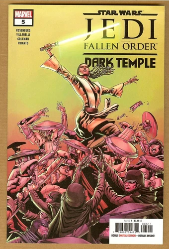 Star Wars Jedi Fallen Order Dark Temple #5 VF/NM (2020) 1st Mention Cal Kestis