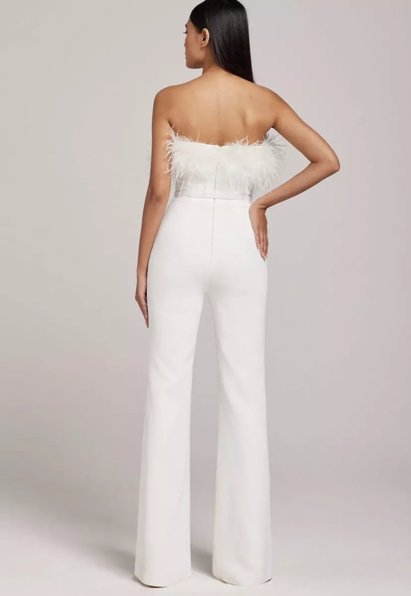 Colette White Jumpsuit, Jumpsuits