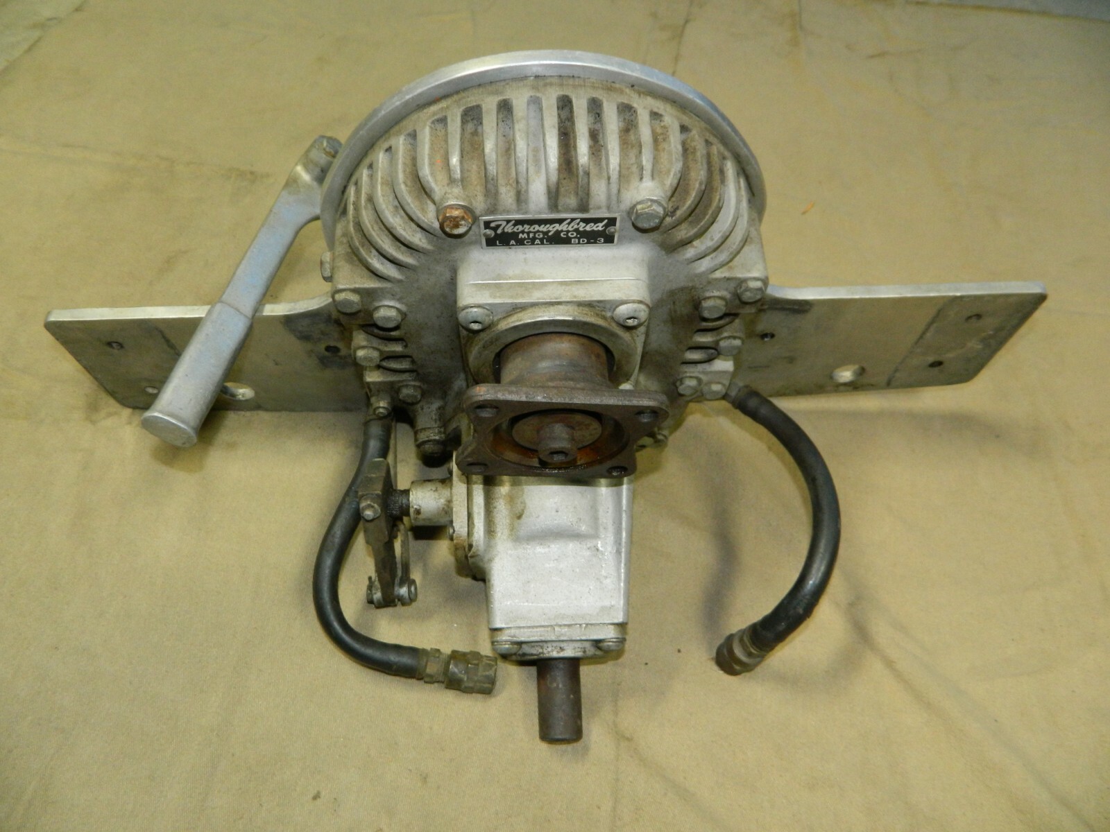 AERO THOROUGHBRED MARINE VDRIVE 10 DEGREE /MOTOR PLATE eBay