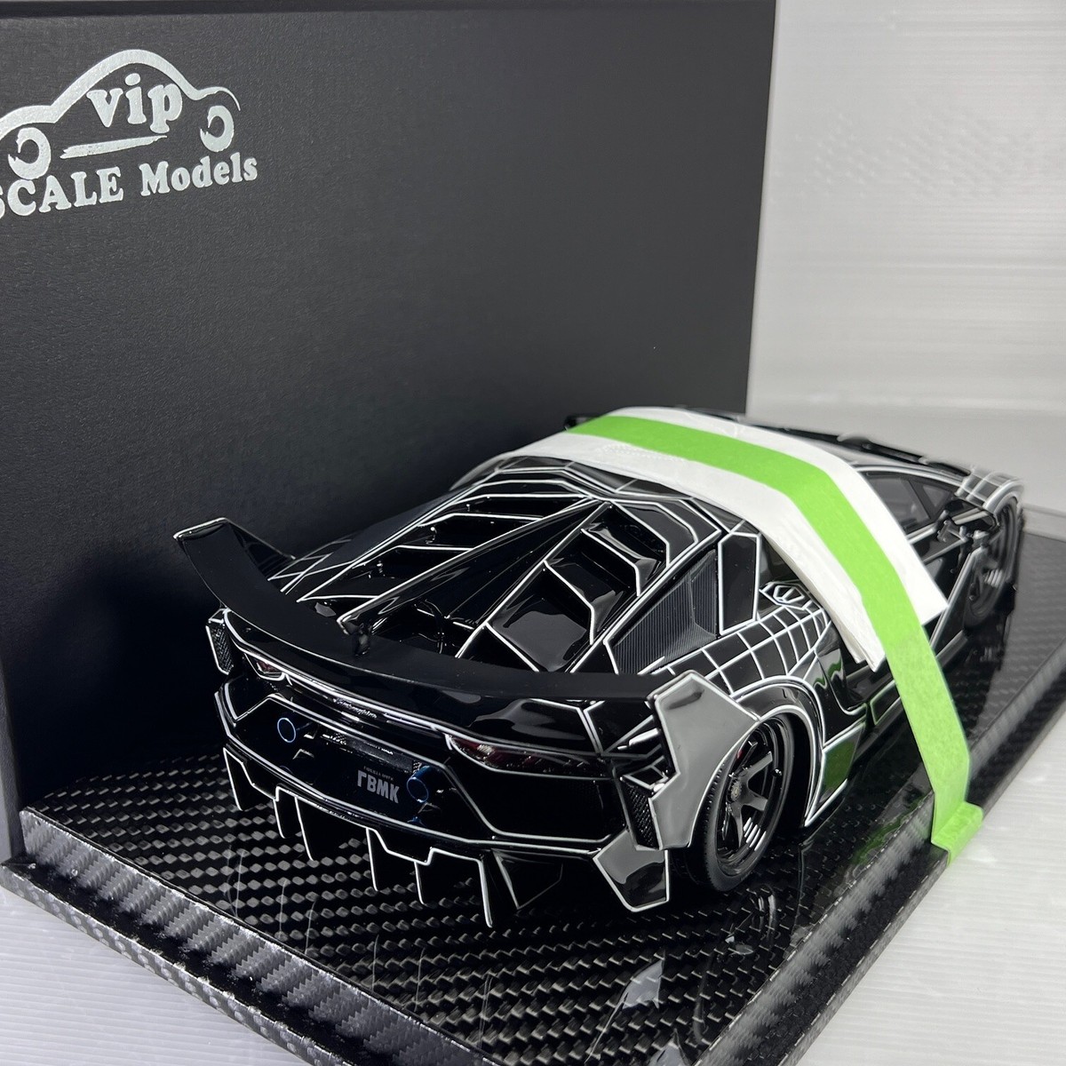 1/18 VIP Lamborghini Aventador GT EVO LB Works Black