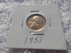 1951 Lincoln Cent Circulated - Perfect For Coin Books! — photo 1