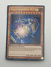 Yu-Gi-Oh! Einzelkarte Nachtexpress-Ritter bespielt