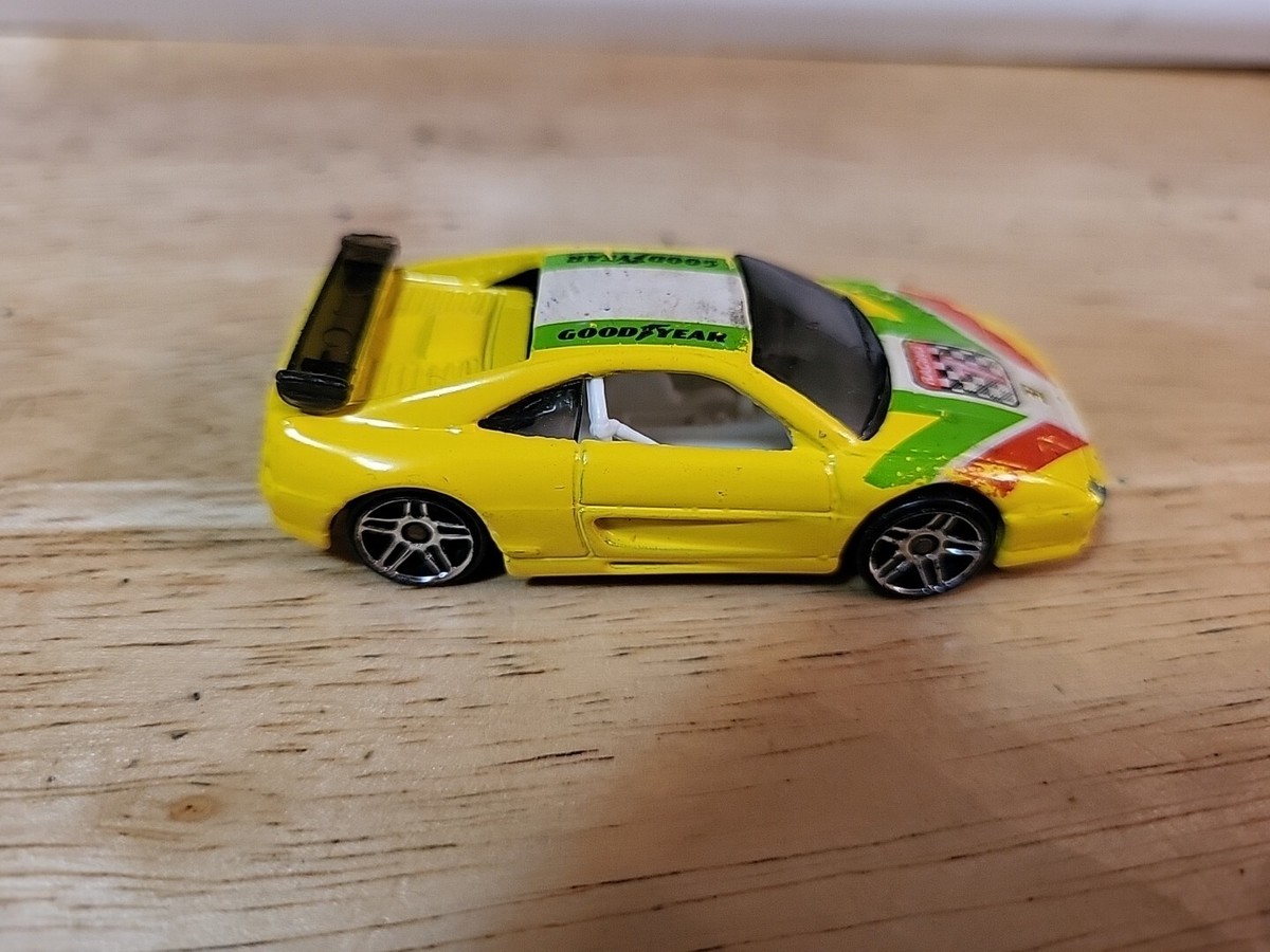 Hot Wheels Ferrari F355 Challenge Yellow Toy Car | eBay