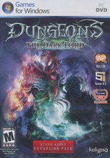 DUNGEONS THE DARK LORD - Realm Forge Strategy PC Game - US Version - BRAND NEW