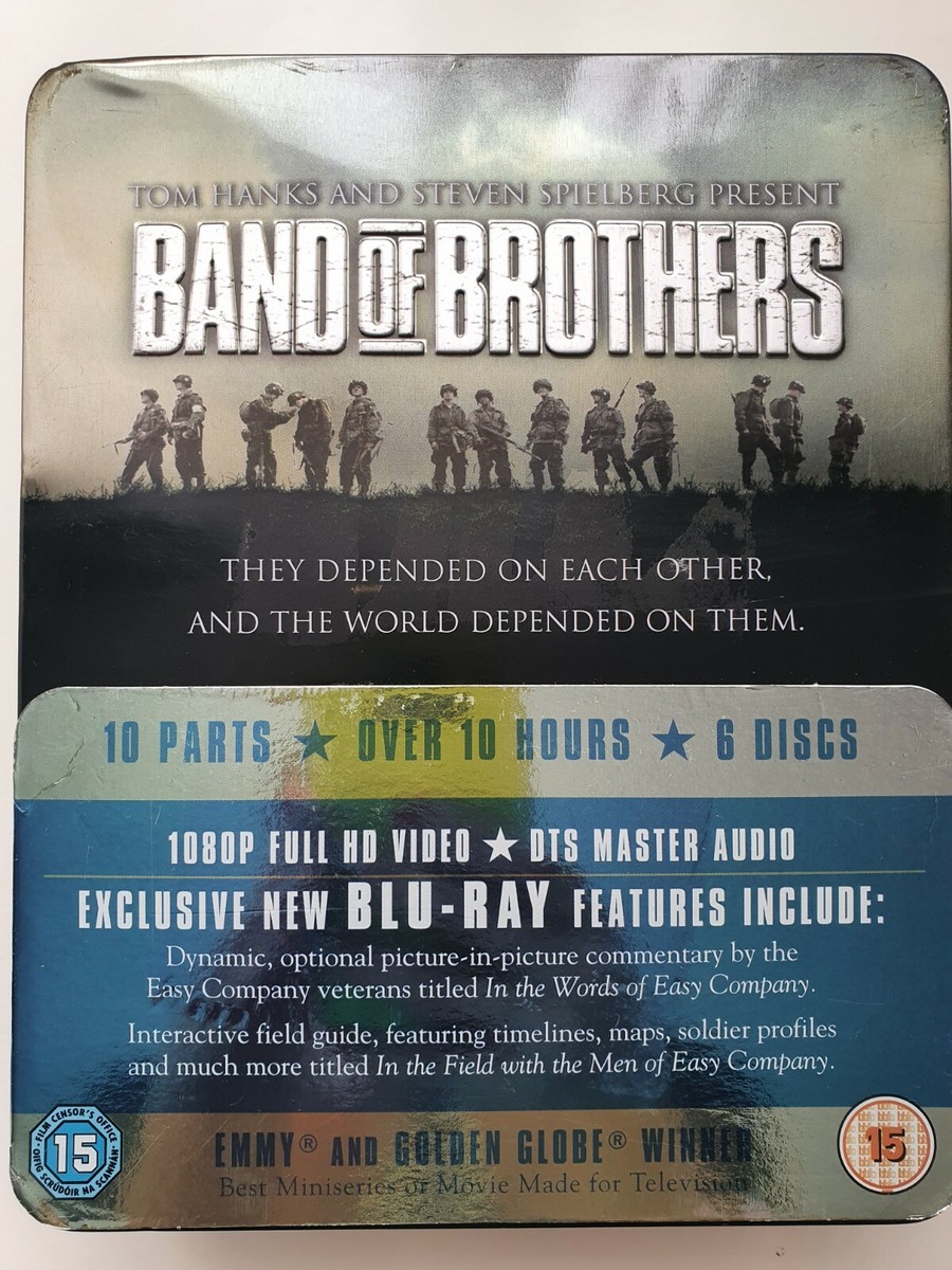 Band Of Brothers HBO Complete Series Blu-ray 2008 EN STEELBOOK