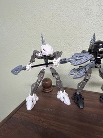 Lego Bionicle Rahkshi (8587-8592) Complete w/ Instructions + Kraata