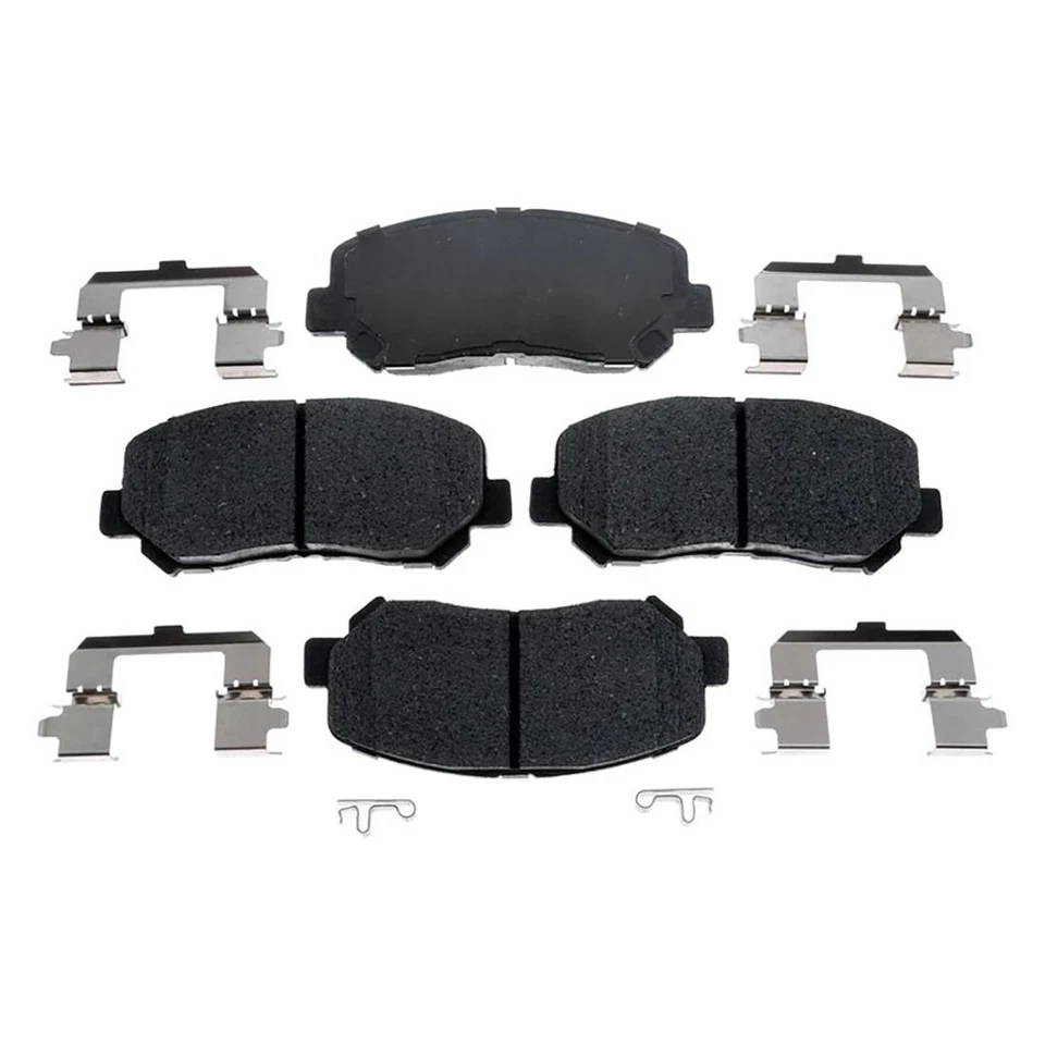 Pastilhas de freio dianteiras e traseiras de cerâmica Dodge Dart R-Line 2016 2015 2014 2013 - Imagem 3 de 4