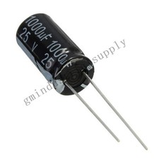 5pcs 1000uF 25V Electrolytic Capacitors Lot CD110