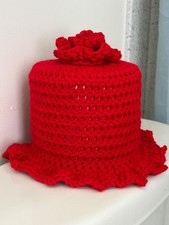 Toilet Paper Cover-Cherry Red