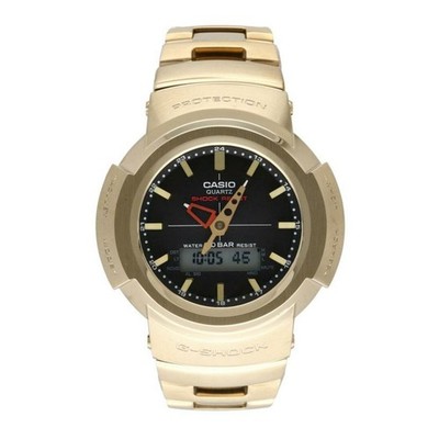 Casio G-Shock AWM-5000GD-9ADR Gold Limited Watch, Mint Condition From Japan