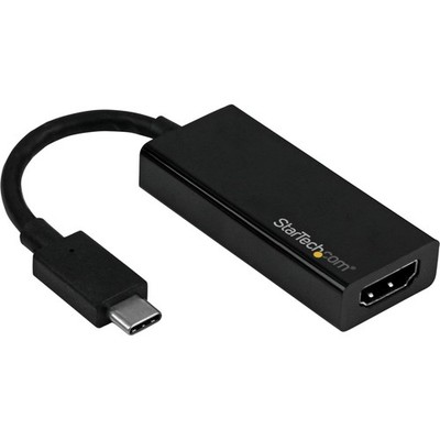 StarTech.com USB C to HDMI Adapter - 4K 60Hz - Thunderbolt 3 Compatible - USB-C