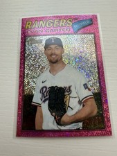 2026 Topps Heritage Evan Carter Chrome Pink Sparkle 🔥🔥🔥🔥