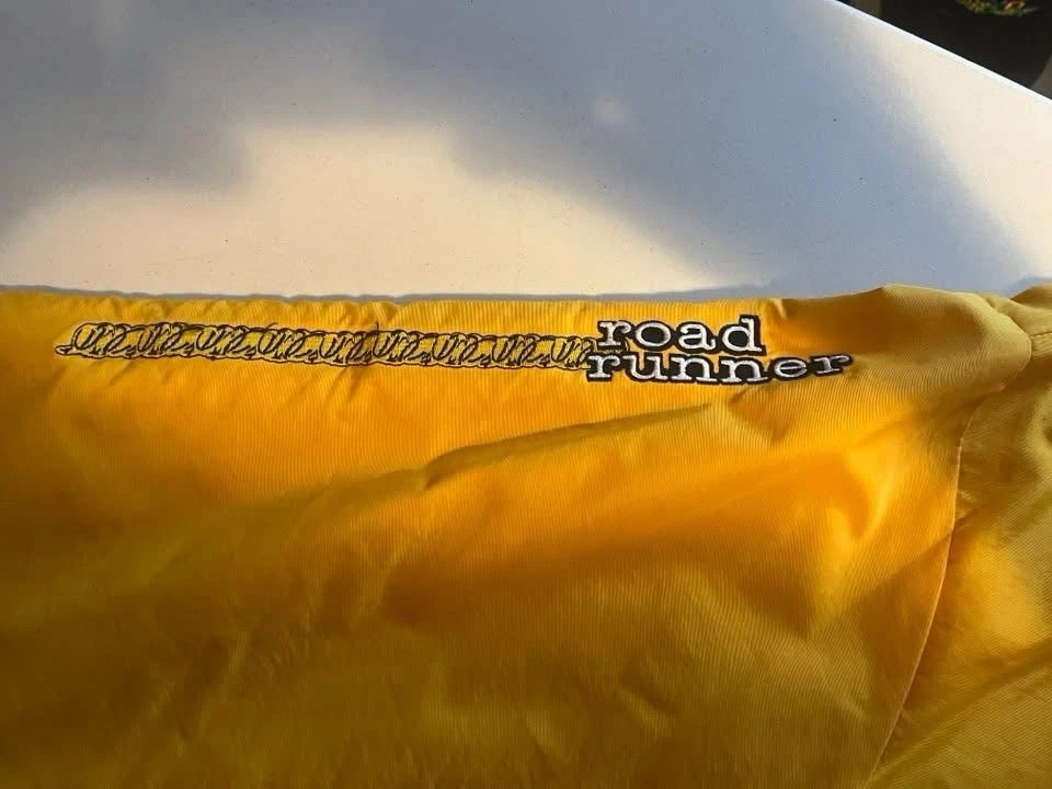 Chaqueta vintage años 90 NOS Mopar 1970 Plymouth Roadrunner 440+6 talla grande paquete de seis Foto 4 de 4