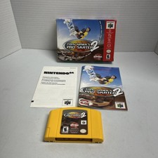 Tony Hawk's Pro Skater 2 Nintendo 64, 2001, Complete in Box - Tested