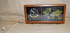 Vintage Telechron 8801 World International Clock  Mid Century Modern 1960