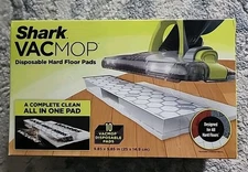 Z Shark Disposable Hard Floor Vacuum and Mop Pad 10 Count VACMOP Refill, Sealed