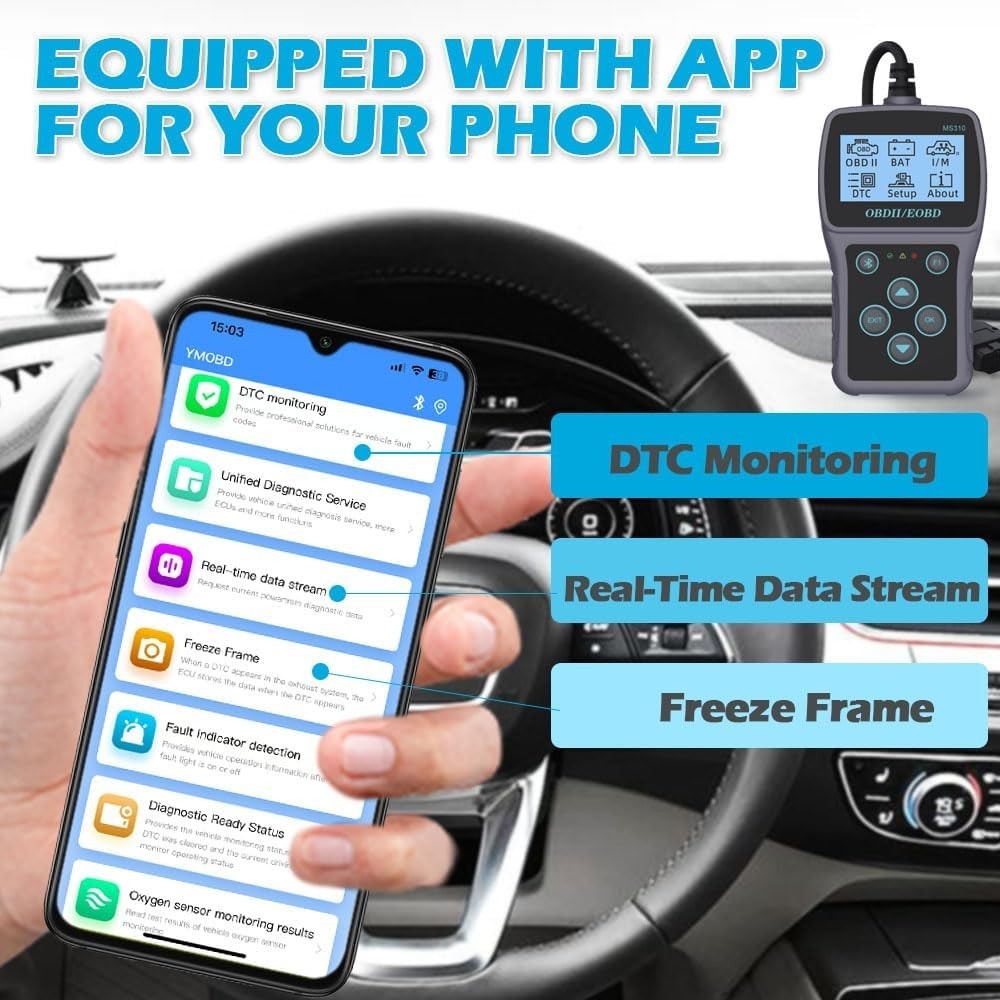 OBD2 II Scanner Car Code Reader Professional Diagnostic Tool  Check Engine Light