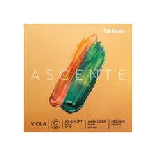 D'Addario Ascent  Viola C String, Extra-Extra-Short Scale, Medium Tension