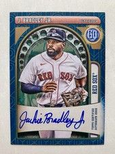 2021 Topps Gypsy Queen Jackie Bradley Jr. Autographs Blue #/99 Red Sox! 🔥