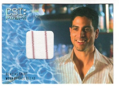 CSI Miami Staffel 1 Kostümkarte CSI-MC2 Eric Delko