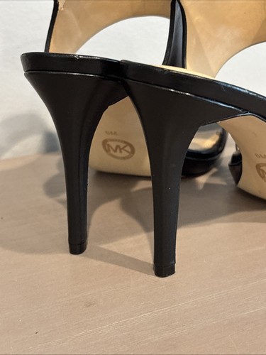 Michael Kors Claudia schwarze elegante Schuhe mit Absatz 6 - Bild 7 von 11