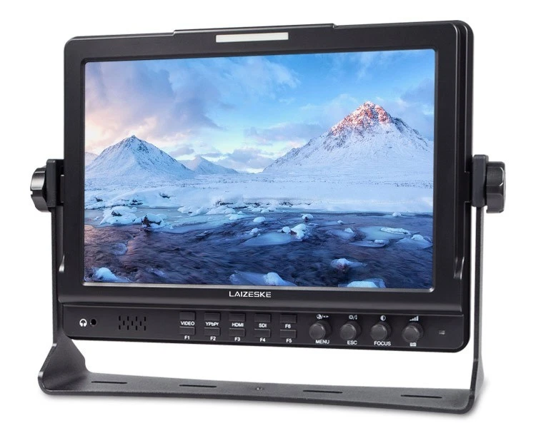 Laizeske 10.1″ 1280 x 800 3G-SDI HDMI Camera-Top IPS Monitor with Peaking Focus - Image 2 of 4