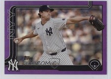 2025 Topps Series 1 Purple Rainbow 147/250 Gerrit Cole #187 14n5